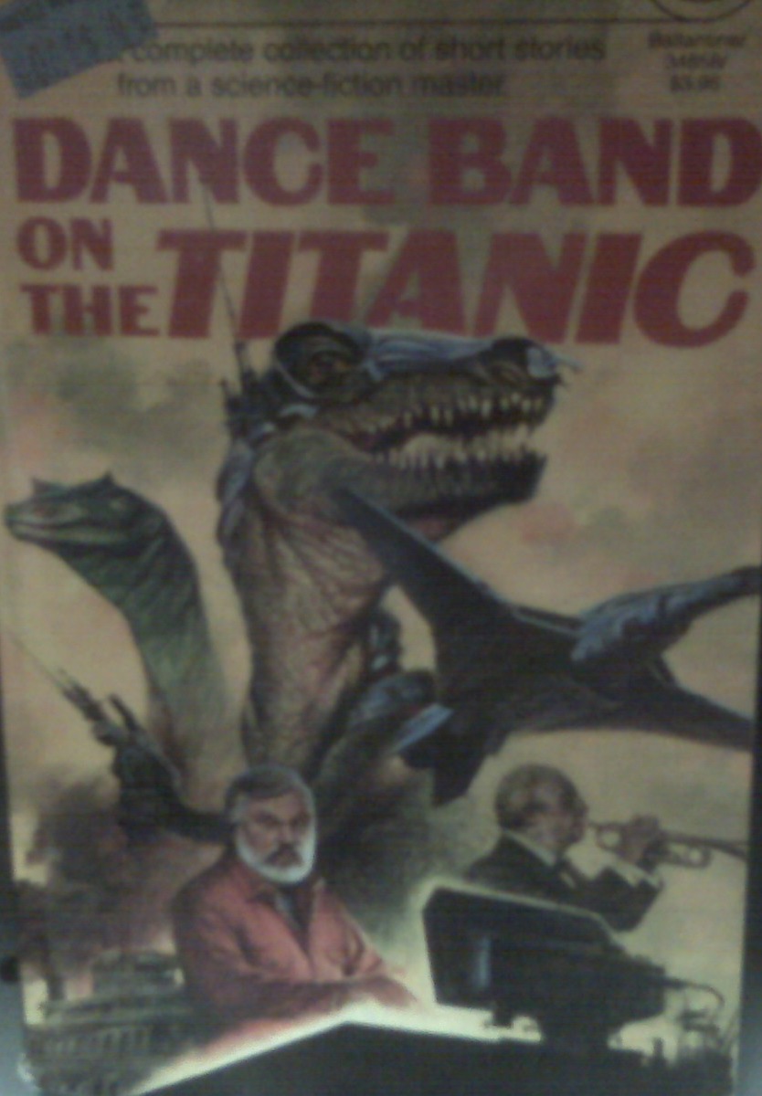 YES! That t-rex IS holding a laser gun!
