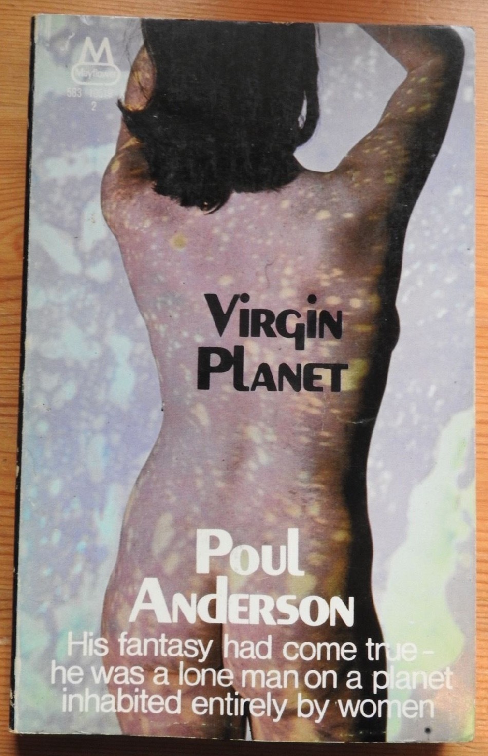 Like a virgin, blurbed for the very first time Published in 69, heh-heh