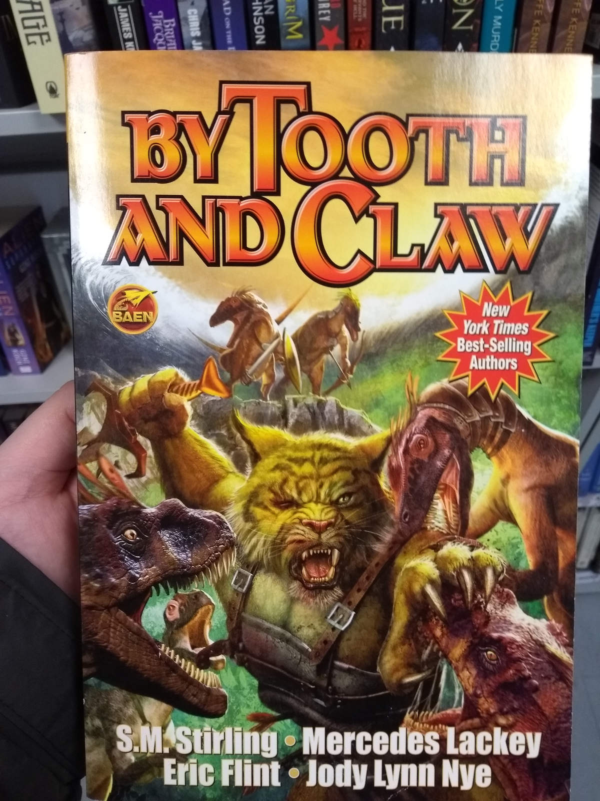 By tooth and claw and swords and raptors!